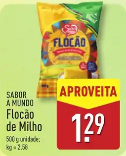 ALDI SABOR A MUNDO Flocão de Milho promoção