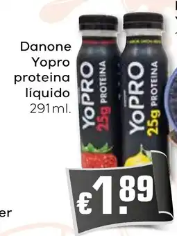 Bolama Danone Yopro proteina líquido promoção