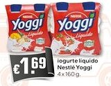 Bolama iogurte líquido Nestlé Yoggi promoção