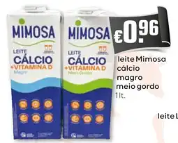 Bolama leite Mimosa cálcio magro meio gordo promoção