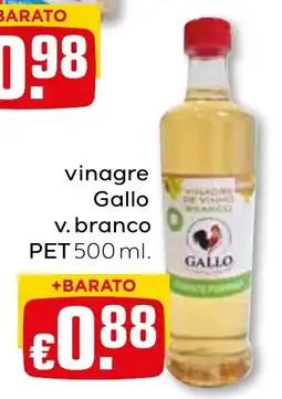 Bolama vinagre Gallo v. branco PET promoção