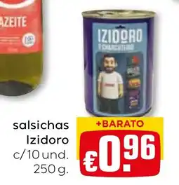 Bolama salsichas Izidoro c/10und. promoção