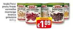 Bolama feijão Trevi preto/frade vermelho manteiga branco grão bico promoção