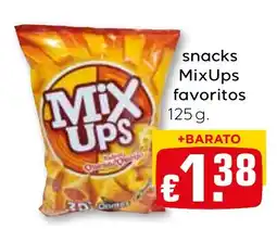 Bolama snacks Mix Ups favoritos promoção