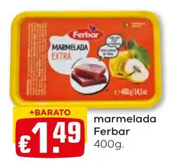 Bolama marmelada Ferbar promoção