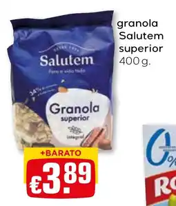 Bolama granola Salutem superior promoção