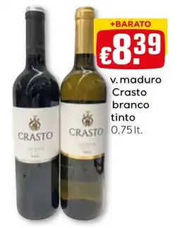Bolama v. maduro Crasto branco tinto promoção