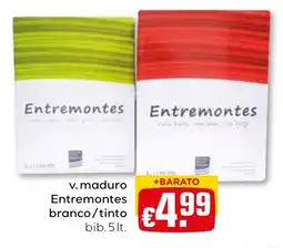 Bolama v. maduro Entremontes branco/tinto bib promoção