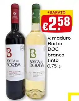 Bolama v. maduro Borba DOC branco tinto promoção