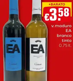 Bolama v. maduro EA branco tinto promoção