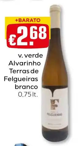 Bolama v. verde Alvarinho Terras de Felgueiras branco promoção