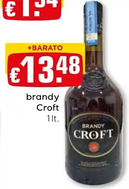 Bolama brandy Croft promoção