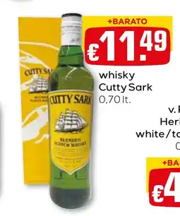 Bolama whisky Cutty Sark promoção