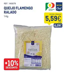 Makro Queijo flamengo ralado promoção