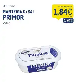 Makro Manteiga c/sal primor promoção