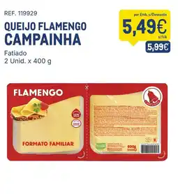 Makro Queijo flamengo campainha promoção