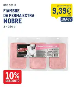 Makro Fiambre da perna extra nobre promoção