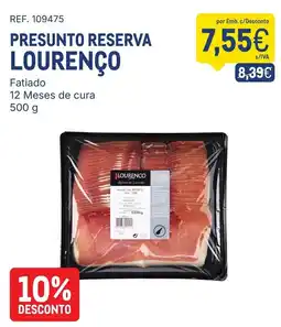 Makro Presunto reserva lourenço promoção