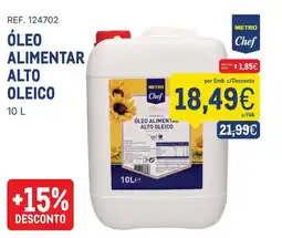 Makro Óleo alimentar alto oleico promoção