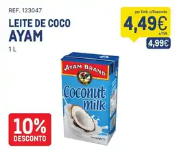 Makro Leite de coco ayam promoção