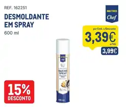 Makro Desmoldante em spray promoção