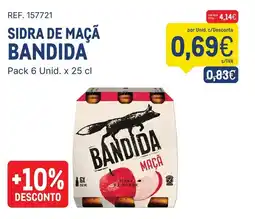 Makro Sidra de maçã bandida promoção