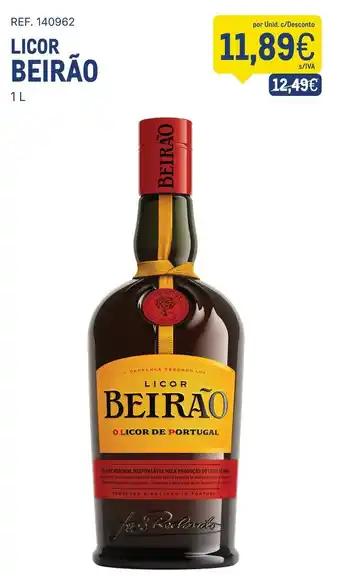 Makro Licor beirão promoção