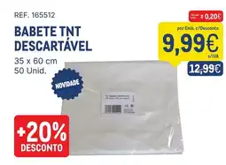 Makro Babete tnt descartável 35 x 60 cm 50 Unid. promoção