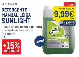 Makro DETERGENTE MANUAL LOIÇA SUNLIGHT promoção