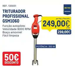 Makro Triturador profissional gsm1060 promoção