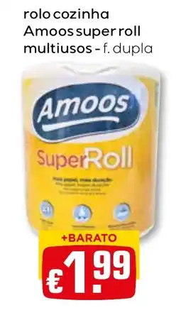 Bolama rolo cozinha Amoos super roll multiusos-f. dupla promoção