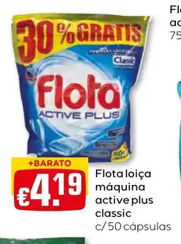 Bolama Flota máquina active plus classic c/50 cápsulas promoção