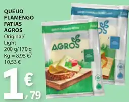 E.Leclerc Queijo flamengo fatias agros promoção