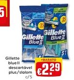 Bolama Gillette blue ll descartável plus/slalom c/5 promoção