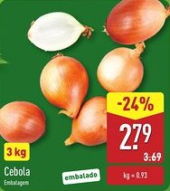 ALDI Cebola promoção