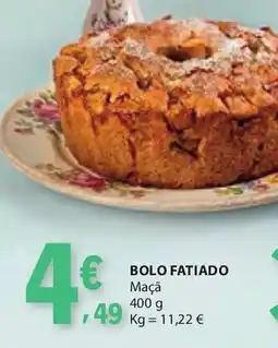 E.Leclerc Bolo fatiado maçã promoção