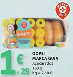 E.Leclerc Oops! marca guia açucarados promoção
