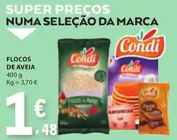 E.Leclerc Flocos de aveia condi promoção