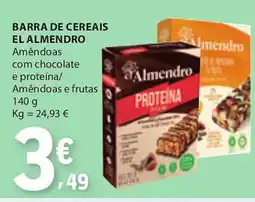 E.Leclerc Barra de cereais el almendro promoção