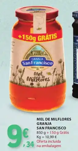 E.Leclerc Mel de milflores granja san francisco promoção