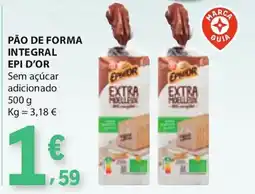 E.Leclerc Pão de forma integral epi d'or promoção