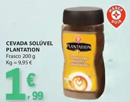 E.Leclerc Cevada solúvel plantation frasco promoção