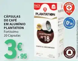 E.Leclerc Cápsulas de café em alumínio plantation promoção