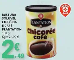 E.Leclerc Mistura solúvel chicória e café plantation promoção