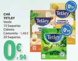 E.Leclerc Chá tetley promoção