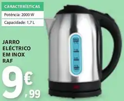 E.Leclerc Jarro eléctrico em inox raf promoção