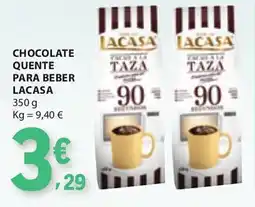E.Leclerc Chocolate quente para beber lacasa promoção