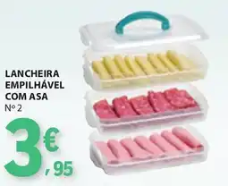 E.Leclerc Lancheira empilhável com asa n° 2 promoção