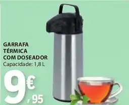 E.Leclerc Garrafa térmica com doseador promoção