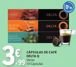 E.Leclerc Cápsulas de café delta q promoção